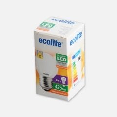 Ecolıte Soft Fılament G45 Ampul 425 Lümen 25.000 H 2700K Sarı Işık