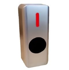 No Touch El Sensörü İNOX KAPLAMA ( Sıva Üstü) SATEN GRİ 12-24V Zaman Rölesi ve Mesafe Rölesi Mevcut