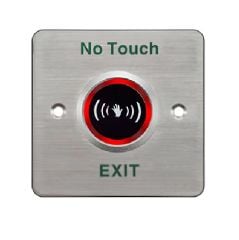 NoTouch El Sensörü Paslanmaz Sıva Altı  (85 X 85) 12-24V Zaman Rölesi ve Mesafe Rölesi Mevcut