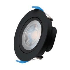 Ycl 5W SMD Led Spot Siyah Polikarbon Kasa