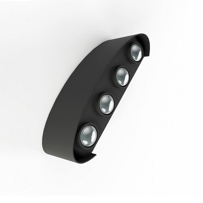 Ycl 8W Led Bahçe Armatürü Duvar Tipi 3200K Sarı Işık