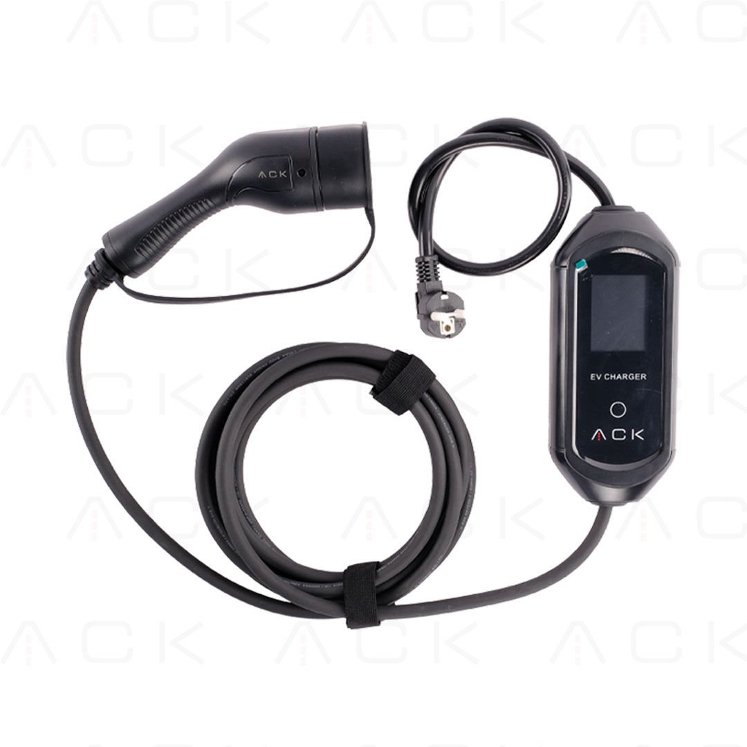 Ack 3,5W 1 Phase: 200-240V 6-16A (5Mt) Elektrikli Araç Şarj Cihazları
