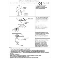 Jupıter Jc069 S&A Kare Tavan Armatürü Gu10 Par16