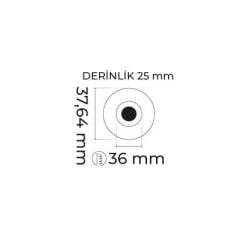 MOL7004 SAFİR YILDIZ LED MİNİK SPOT