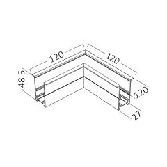 Braytron RC01 Magnet Sıva  Altı Yaylı Tavan L Dönüş