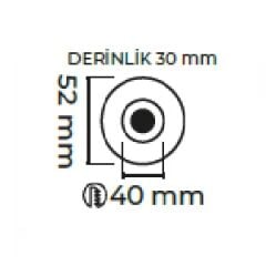 MOL7014 SAFİR YILDIZ LED MİNİK SPOT