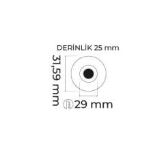 MOL7011 SAFİR YILDIZ LED MİNİK SPOT