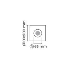 MOL4008 PREMİUM SERİSİ GU10 DUYLU SIVA ALTI SPOT