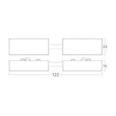 Braytron SC01 48vdc-Blc-Mag.Straıght Connector