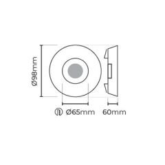 MOL4011 PREMİUM SERİSİ GU10 DUYLU SIVA ALTI SPOT
