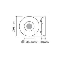 MOL4010 PREMİUM SERİSİ GU10 DUYLU SIVA ALTI SPOT