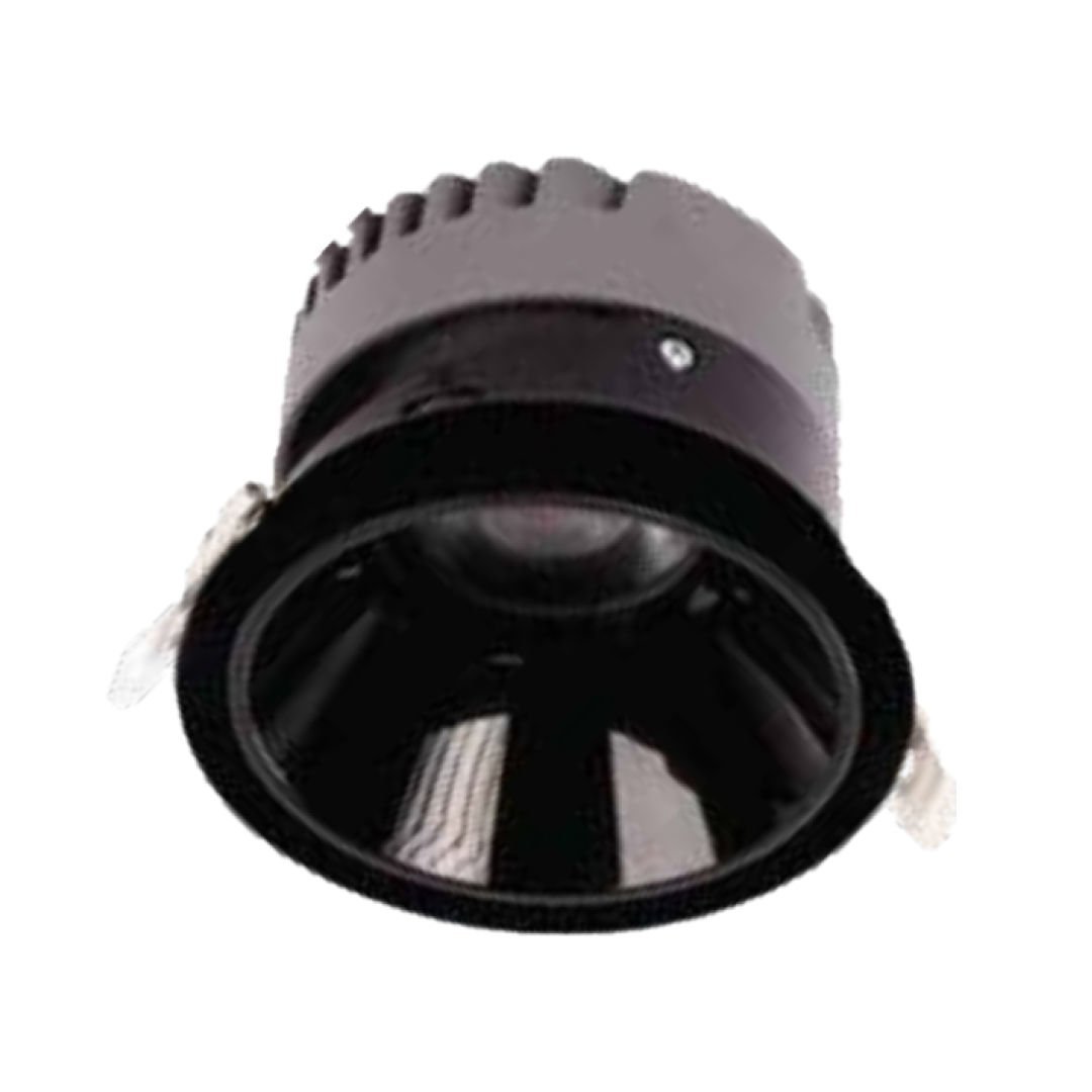 Ack 18W 3000K 1530Lm Yuvarlak Siyah Sıva Altı Led Spot Armatür