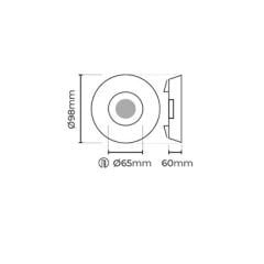 MOL4025 PREMİUM SERİSİ GU10 DUYLU SIVA ALTI SPOT