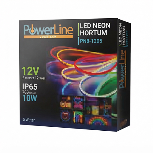 Ycl 12V Neon 120 Ledli 5mt Rulo Şerit Led