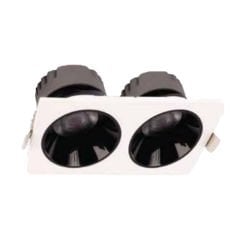 Ack 2X10W 4000K 1740Lm Beyaz Çiftli Sıva Altı Led Spot Armatür