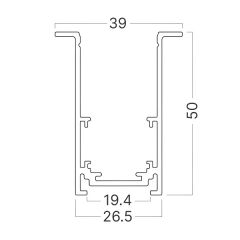 Braytron RC01 Magnet Ray Sıva Altı Yaylı Model  Siyah 2 Mt