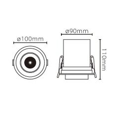 Jupıter Ld502 Hareketli Led Spot