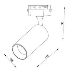 Jupıter Jr658 B Monofaze Soketli Ray Spot