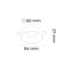 MOL4182 LOFT SERİSİ SIVA ALTI LED SPOT