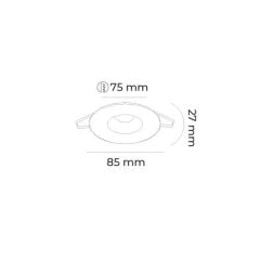 MOL4171 LOFT SERİSİ SIVA ALTI LED SPOT