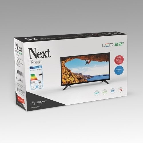 Next 22020Kt 22 56 Ekran Uydu Alıcılı Led Monitör