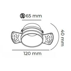 MOL4181 LOFT SERİSİ SIVA ALTI LED SPOT