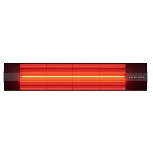 Ardonat Halogen Black 3000W Duvar Tipi Isıtıcı