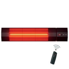 Ardonat Halogen Black Pro 2000W 5 Kademeli Uzaktan Kumandalı Duvar Tipi Isıtıcı