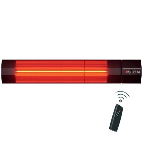 Ardonat Halogen Black Pro 3000W 5 Kademeli Uzaktan Kumandalı Duvar Tipi Isıtıcı