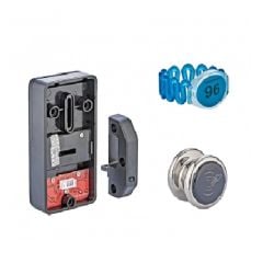 Dijital Şifreli ve Kartlı Dolap Kilidi ( Kart ) 1,5 V Alkalin Pil