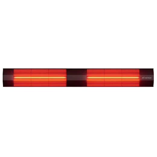 Ardonat Halogen Black Twin 1500W+1500W=3000W Duvar Tipi Isıtıcı