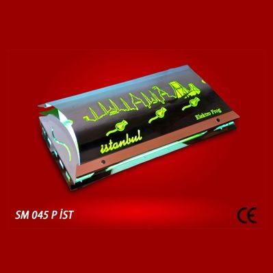 Elektro Frog Yapıskan Bantlı Dekoratıf Aplık Sınek Tutucular Sm 045-Paslanmaz Ist
