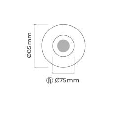 MOL4138 KEOPS SERİSİ SIVA ALTI LED SPOT