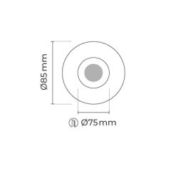 MOL4145 KEOPS SERİSİ SIVA ALTI LED SPOT