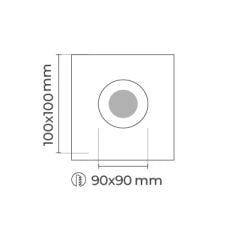 MOL4161 KEOPS SERİSİ SIVA ALTI LED SPOT
