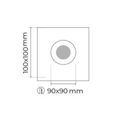 MOL4157 KEOPS SERİSİ SIVA ALTI LED SPOT