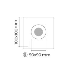 MOL4156 KEOPS SERİSİ SIVA ALTI LED SPOT