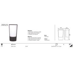 Jupıter Jw929 Bahçe Aplık
