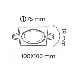 MOL4130 KEOPS SERİSİ SIVA ALTI LED SPOT