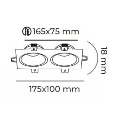 MOL4128 KEOPS SERİSİ SIVA ALTI LED SPOT
