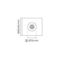 MOL4151 KEOPS SERİSİ SIVA ALTI LED SPOT