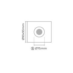 MOL4151B KEOPS SERİSİ SIVA ALTI LED SPOT