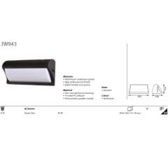 Jupıter Jw943 Bahçe Aplık / Antrasıt