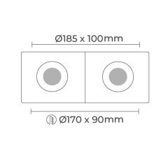 MOL4155 KEOPS SERİSİ SIVA ALTI LED SPOT
