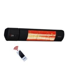 Hottable Classıc Plus Duvar Tipi Infrared Isıtıcı 2000W Uzaktan Kumandalı 5 Kademe Isı Ayarlı Siyah