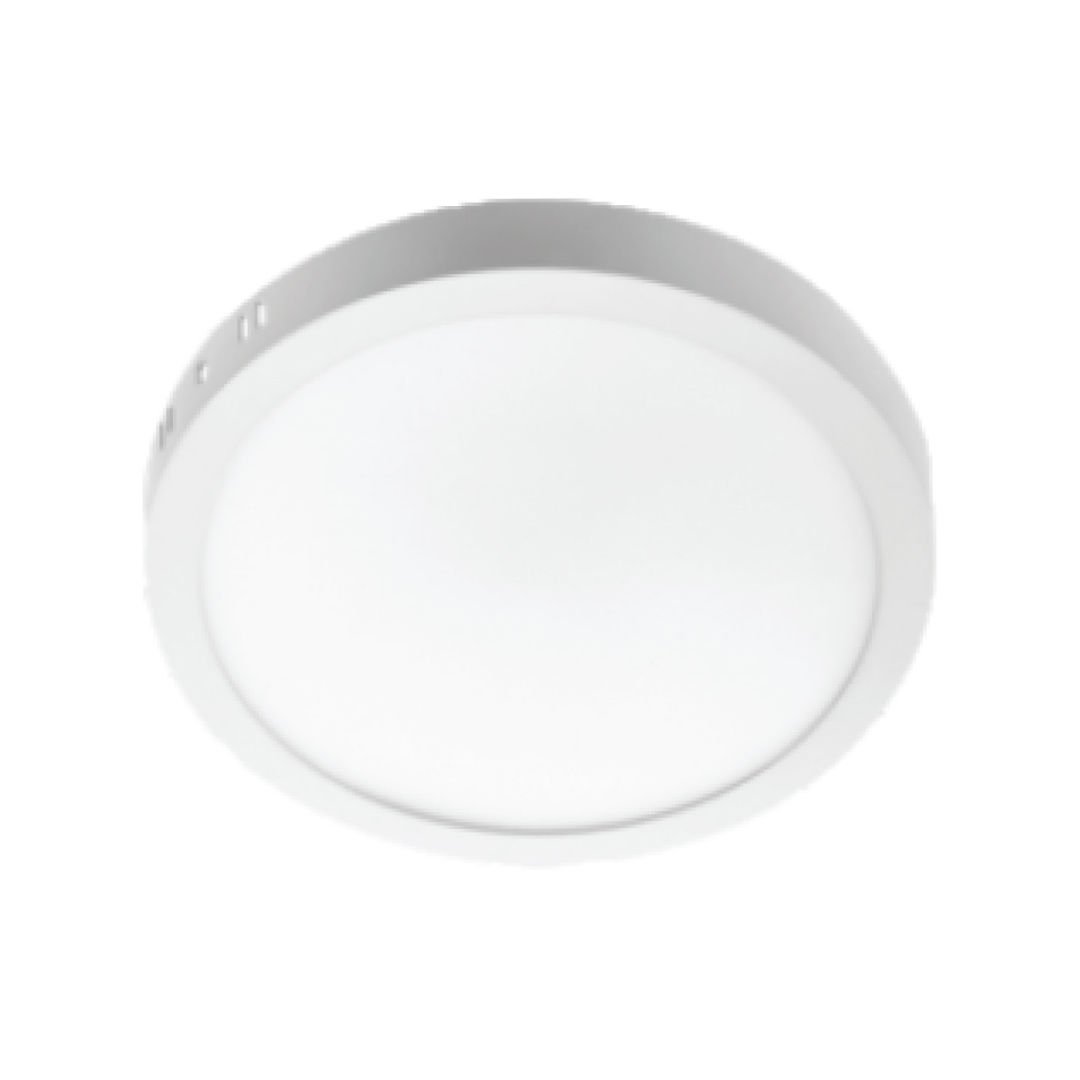 Zmr 18W Alüminyum Beyaz Kasa Yuvarlak Sıva Üstü