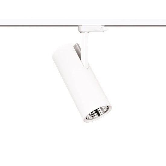 Lamptıme 10W Beyaz Gövde Trıfaze Ray Spot 3000K Sarı Işık