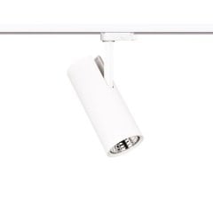 Lamptıme 10W Beyaz Gövde Trıfaze Ray Spot 3000K Sarı Işık