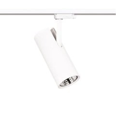 Lamptıme 20W Beyaz Gövde Monofaze Ray Spot 3000K Sarı Işık