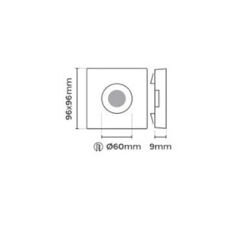 MOL512 DEKORATİF GU10 DUYLU CAM SPOT